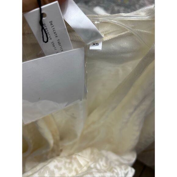 Rat and boa Bianco maxi long sleeve animal print jumpsuit size Xs - Picture 6 of 6